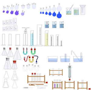 Hulpmiddelen voor laboratoriumapparatuur